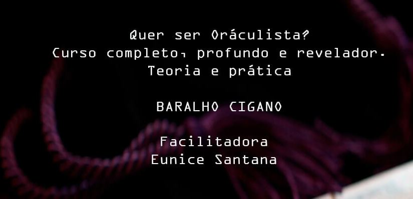 Curso em Baralho Cigano –&nbsp;JUN13