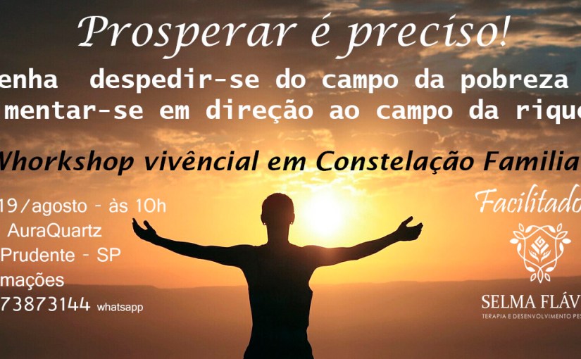 Falta de dinheiro? Prosperar é&nbsp;preciso!