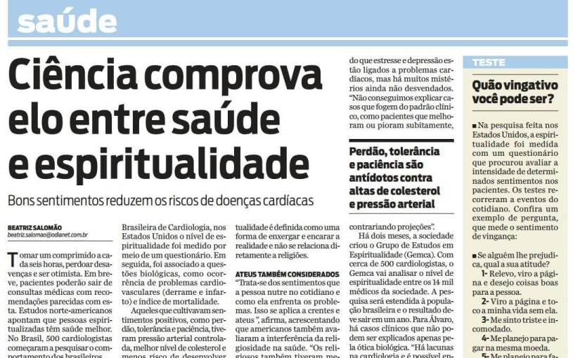 Ciência comprova elo entre saúde e&nbsp;espiritualidade