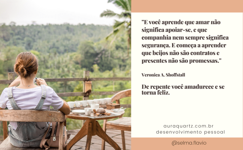 Um dia Você aprende a sutil&nbsp;diferença