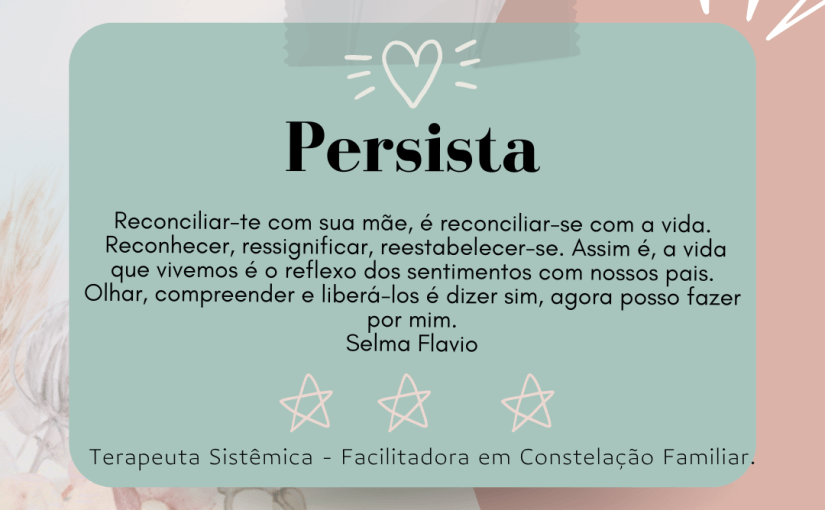 Carta de Limpeza de Memórias para Minha&nbsp;Mãe